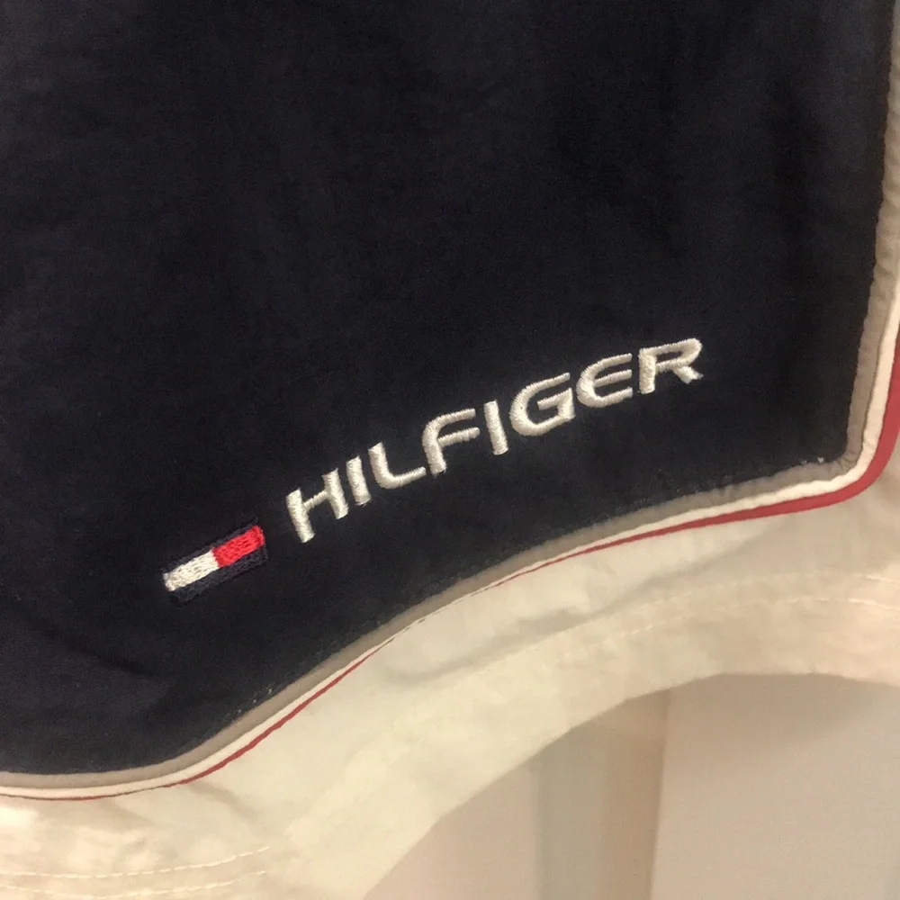 Vintage Tommy Hilfiger Swim Trunks Mens XXL‎ Navy Blue American Festival Beach